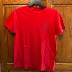 Quicksilver Waterman Collection Youth Red short sleeved t-shirt  Size M